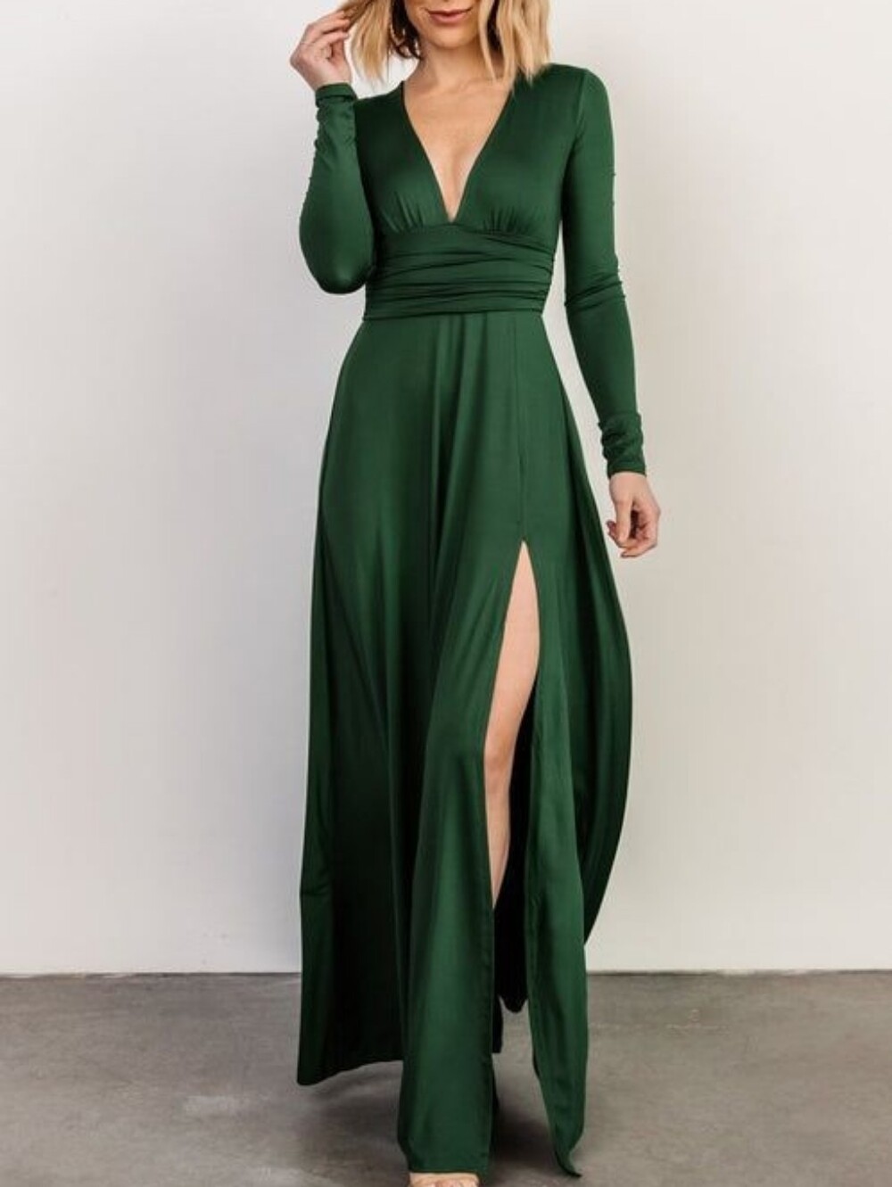 Baltic Born Emerald Green Ariana Maxi Dress